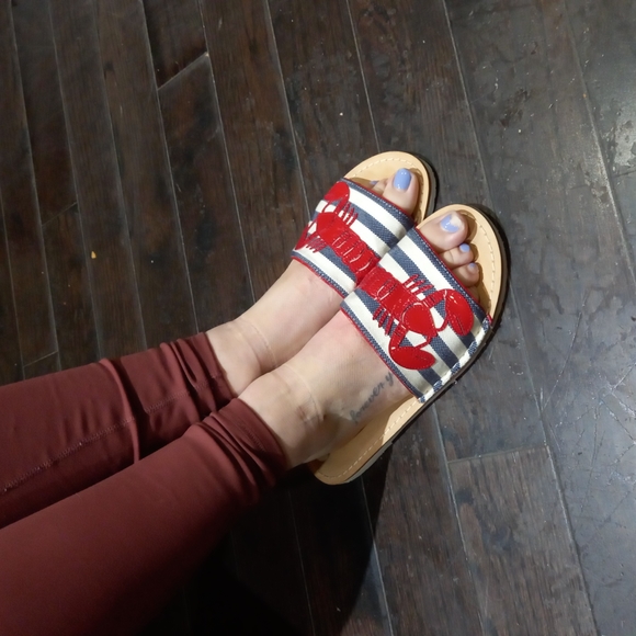 Kate Spade lobster sandals - Picture 2 of 6